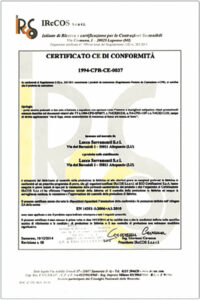 Certificazione IRcOS